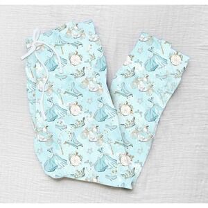 NWT Bamboo Joggers Disney Cinderella Blue Bamboo Womens Jogger Pants Size XL